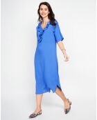 Robe en Lin mélangé Margot royal