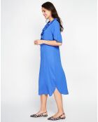 Robe en Lin mélangé Margot royal