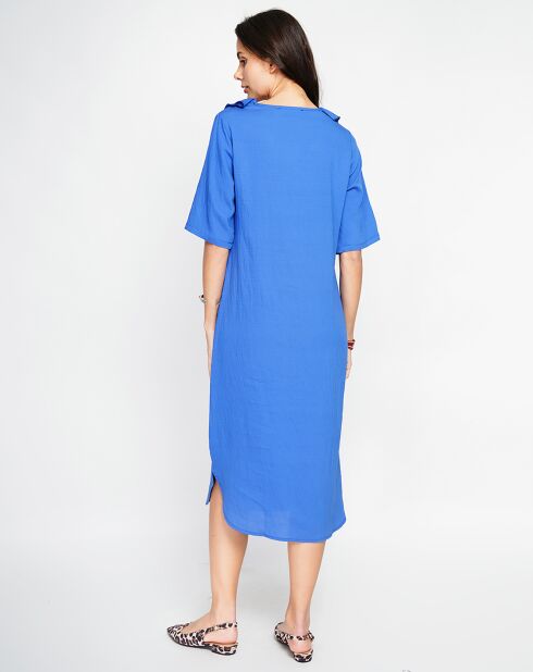 Robe en Lin mélangé Margot royal