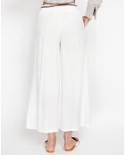 Pantalon en Lin mélangé Lisa blanc