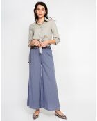 Pantalon en Lin mélangé Lisa bleu jeans