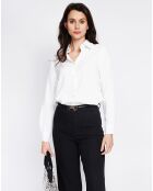Chemise en Lin mélangé Marie blanche
