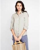 Chemise en Lin mélangé Marie beige