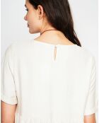 Robe en Lin mélangé Lucia beige