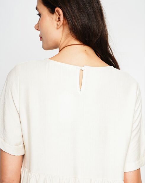 Robe en Lin mélangé Lucia beige
