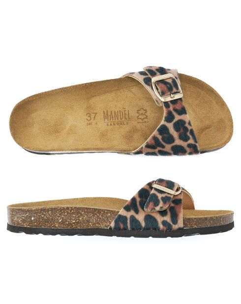 Mules Agata marron