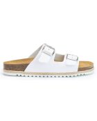 Mules Alberto blanches