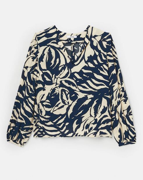 Blouse C&T Tabecara marine