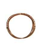 Bague La Magnifique Diamants 0.25 ct or rose