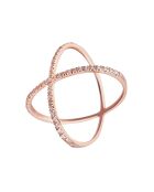 Bague La Magnifique Diamants 0.25 ct or rose