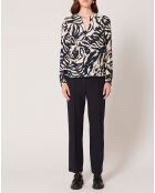 Blouse C&T Tabecara marine