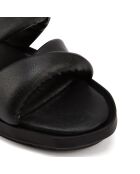 Mules plates Capri noires