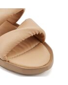 Mules plates Capri Nudes