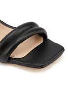 Mules à talon Pouilles noires