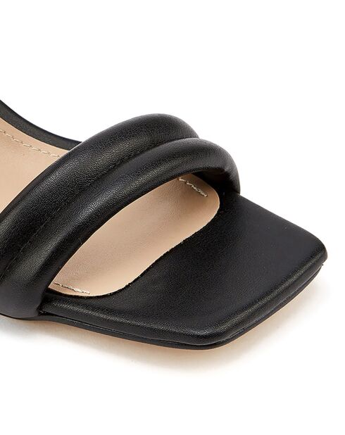 Mules à talon Pouilles noires