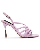 Sandales à talon La Spezia violettes - Talon 10 cm