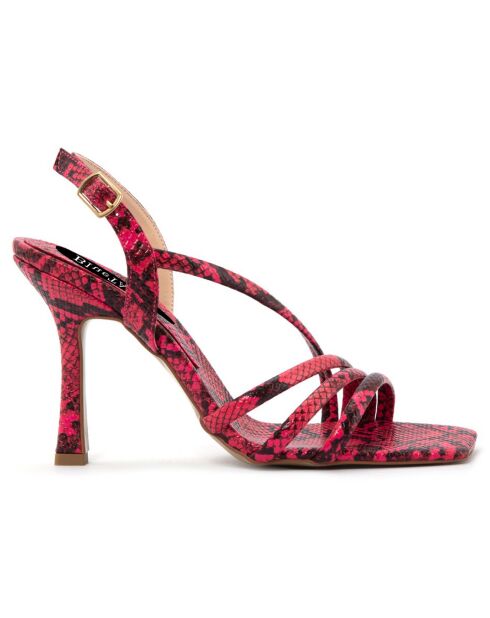 Sandales à talon La Spezia roses - Talon 11 cm