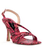 Sandales à talon La Spezia roses - Talon 11 cm