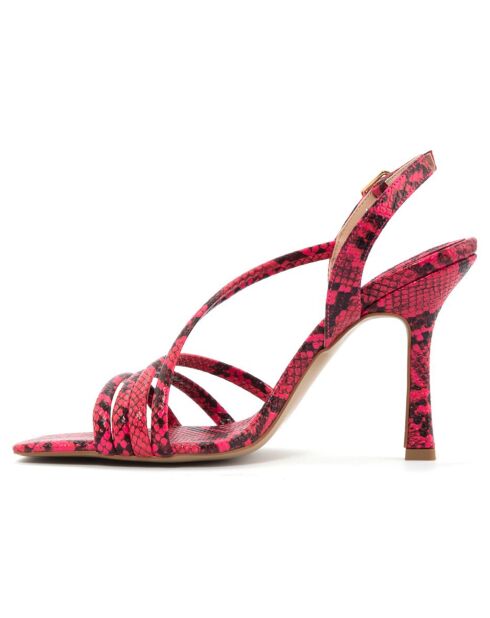 Sandales à talon La Spezia roses - Talon 11 cm