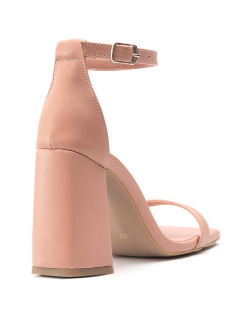 Sandales à talon Vicence Nude - Talon 7.5 cm