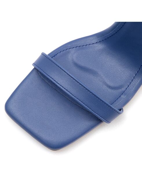 Sandales à talon Vicence bleues - Talon 7.5 cm