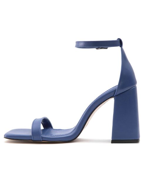 Sandales à talon Vicence bleues - Talon 7.5 cm