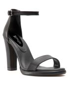 Sandales à talon Fiumicino noires - Talon 11 cm