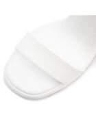 Sandales à talon Fiumicino blanches - Talon 11 cm