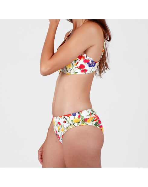 Maillot de Bain 2 pièces Aro Happy Flowers blanc/multicolore