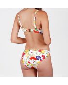 Maillot de Bain 2 pièces Aro Happy Flowers blanc/multicolore