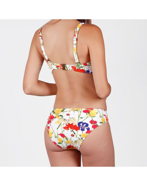 Maillot de Bain 2 pièces Aro Happy Flowers blanc/multicolore