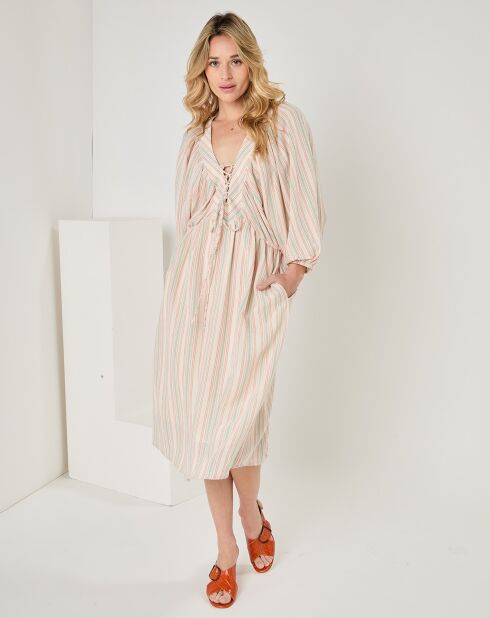 Robe Yasmine verte