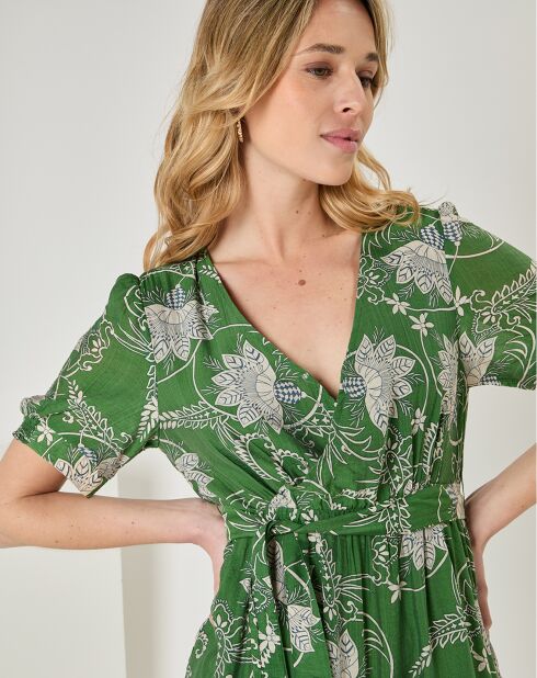 Robe Victoire verte