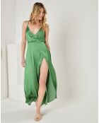 Robe Louna vert foncé