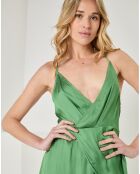 Robe Louna vert foncé