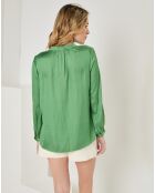 Top Chloe vert foncé