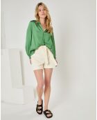 Top Chloe vert foncé