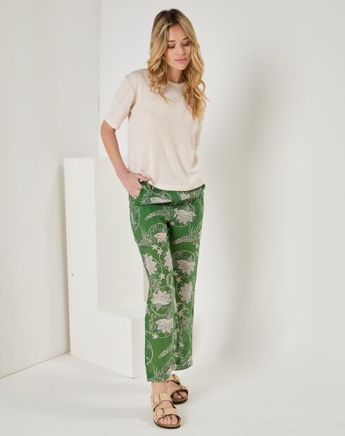 Lichtbeige trui Manon