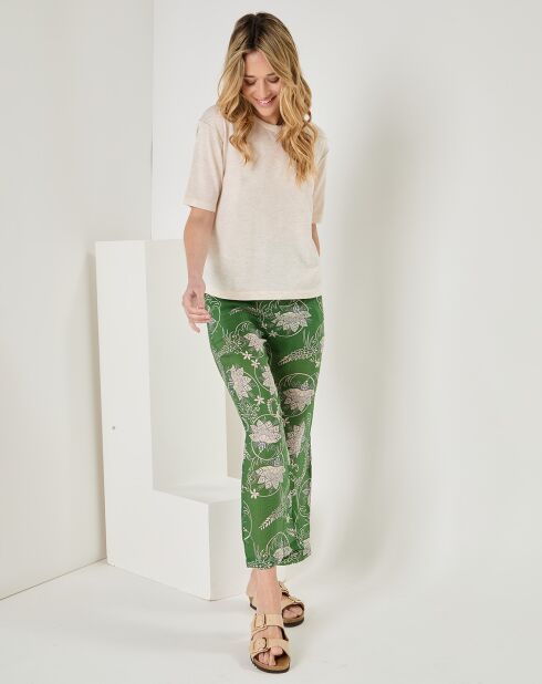 Pantalon Clara vert
