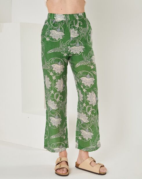 Pantalon Clara vert