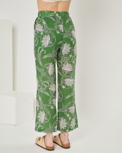 Pantalon Clara vert