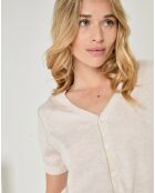 Pull Paulina beige clair