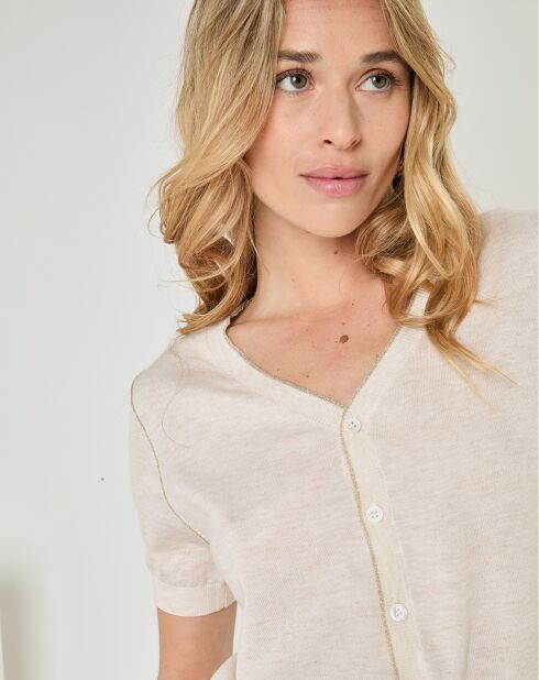 Jersey Paulina beige claro