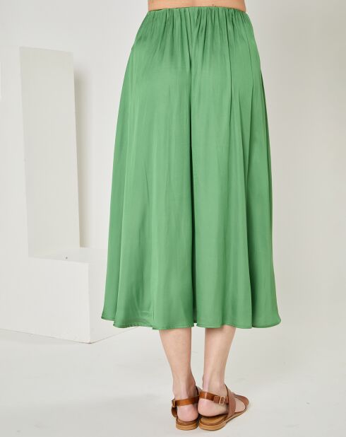 Jupe Romane vert foncé