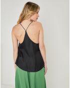 Top Salome noir