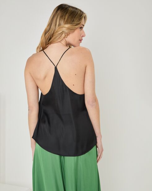 Top Salome noir