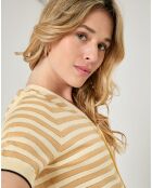 Pull Sarah jaune