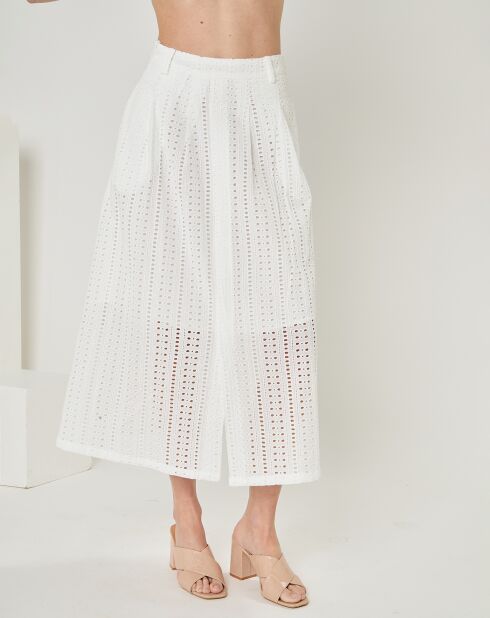 Jupe Valentina blanche