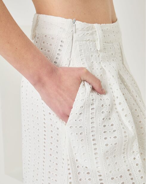 Falda blanca Valentina