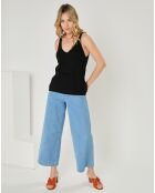 Top en Coton & Cachemire Lea noir